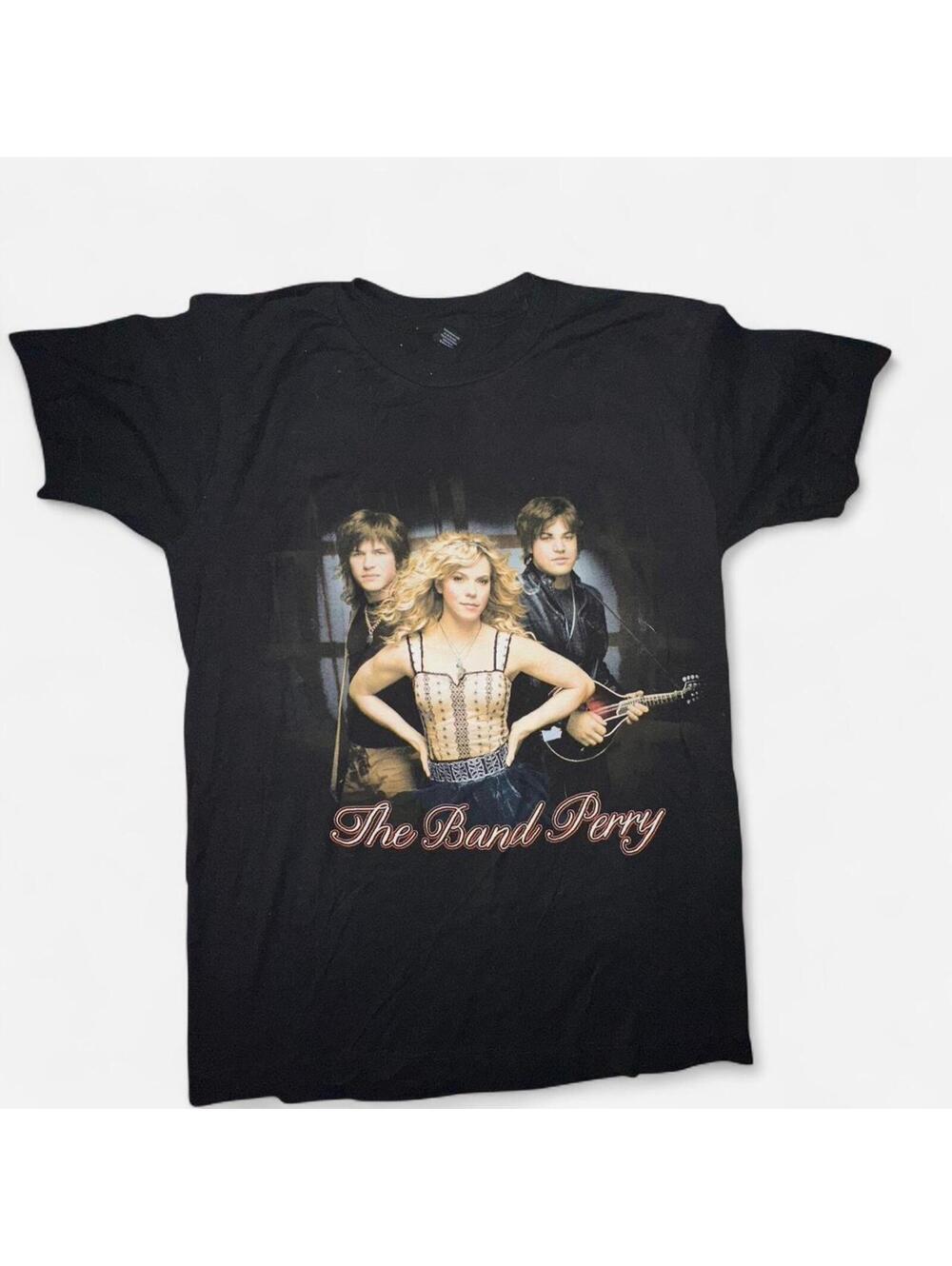 The Band Perry On Tour Graphic Tee Small 18x27 Country Concert Shirt
